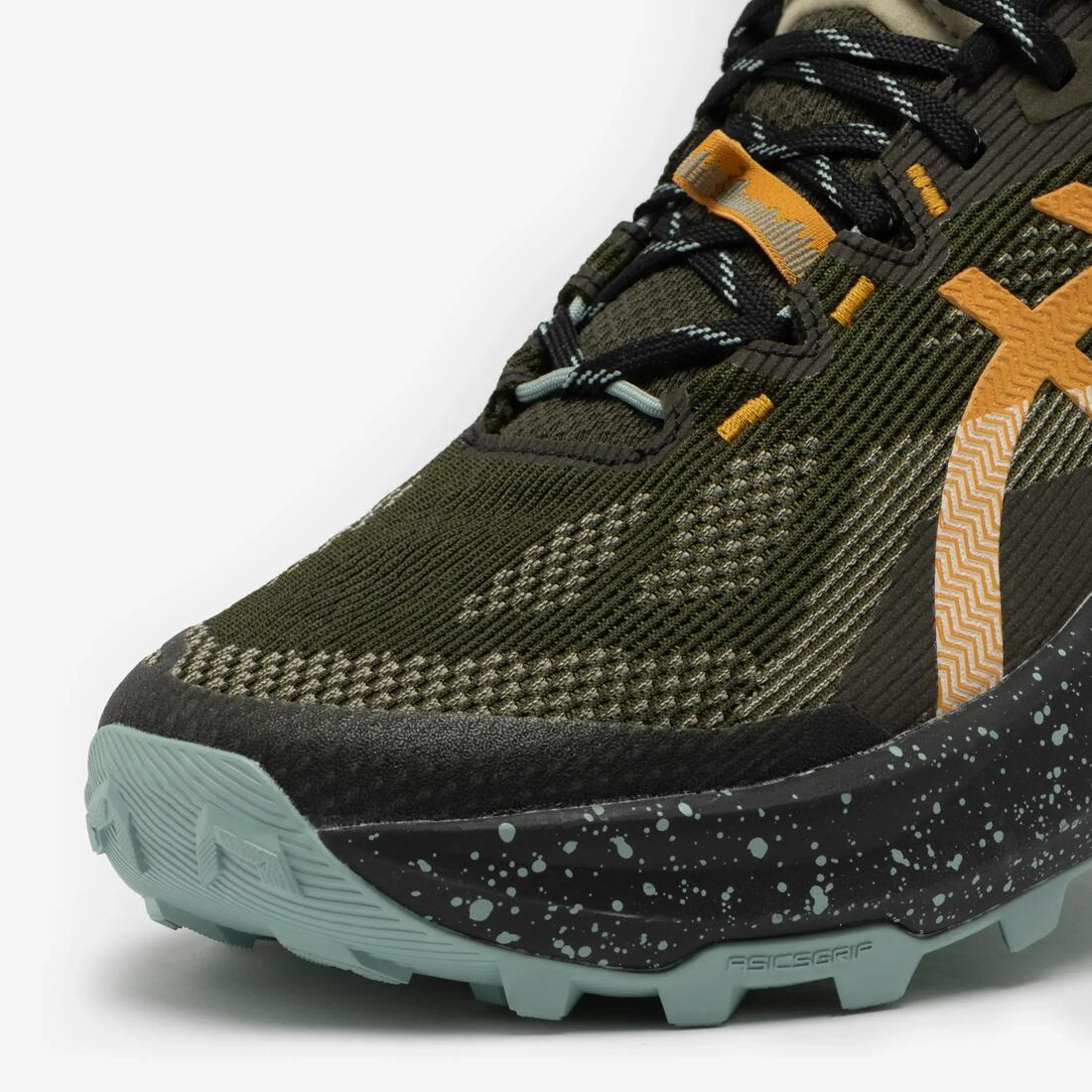 Chaussures de running trail homme, Asics trabuco 14, noir et