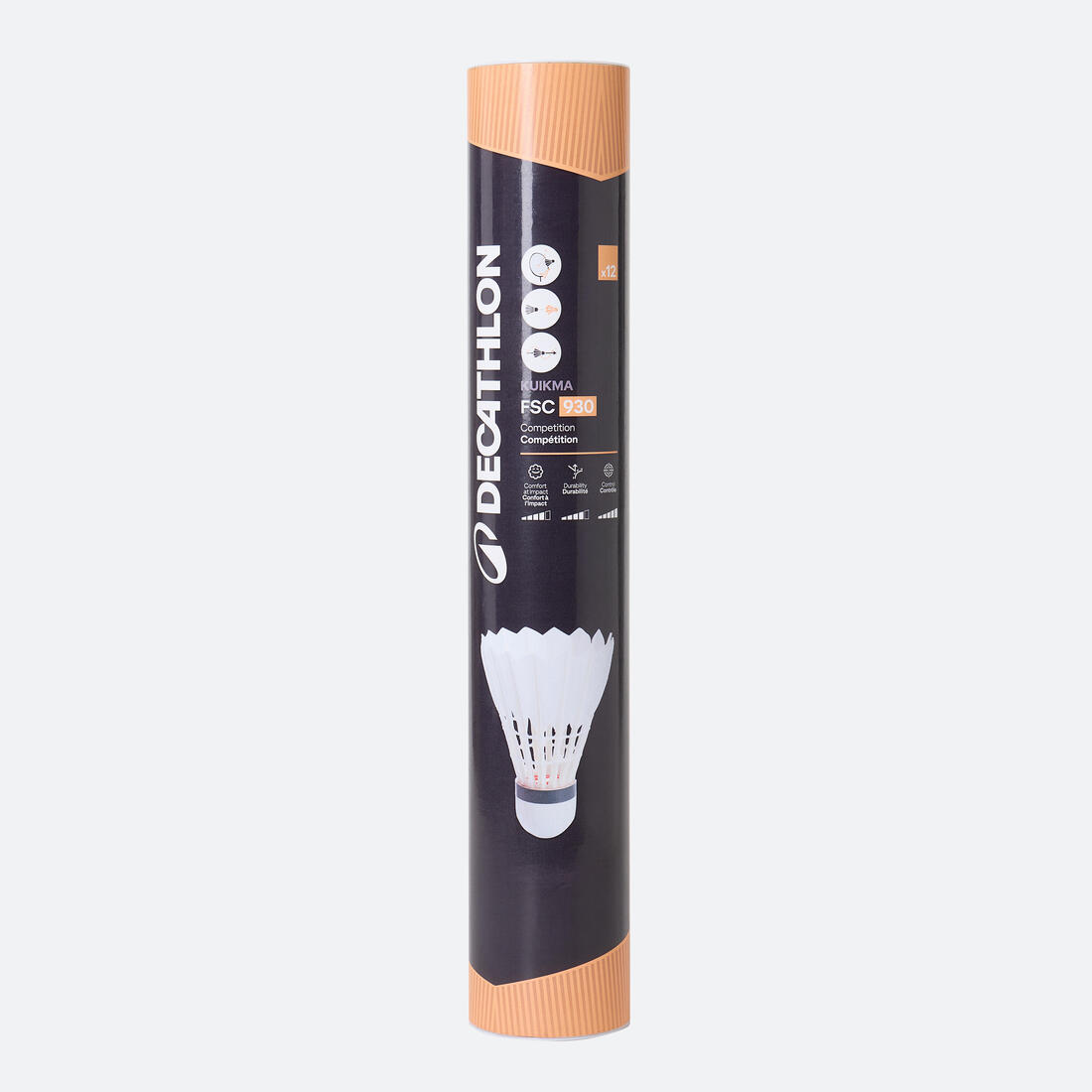Volant plume De Badminton FSC 930 X 12 Vitesse 77