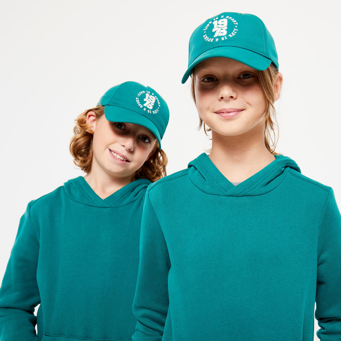 Casquette enfant respirante réglable mixte