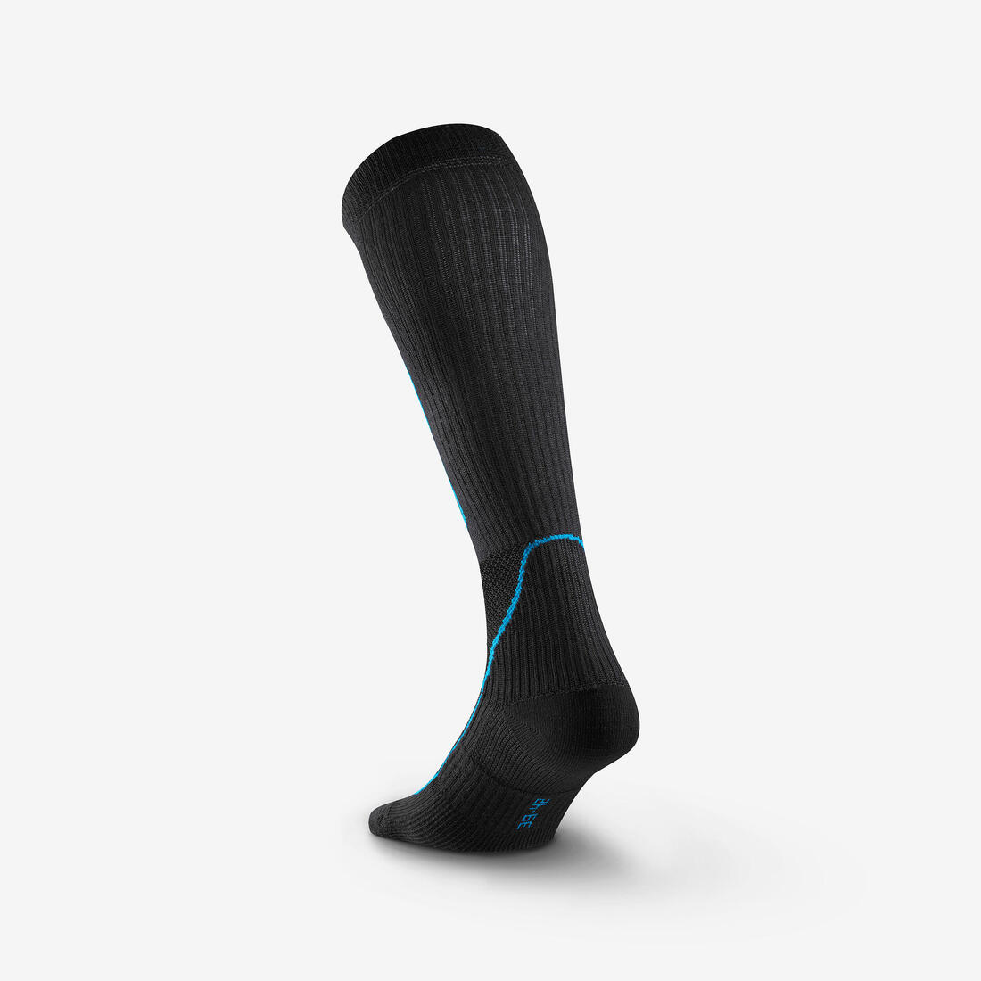 Chaussettes d'alpinisme hautes chaudes mixtes, Alpinism 900 noir