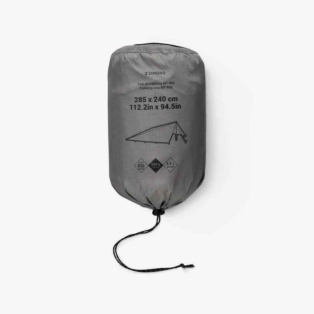 Tarp de trekking - 1,5 places - MT900