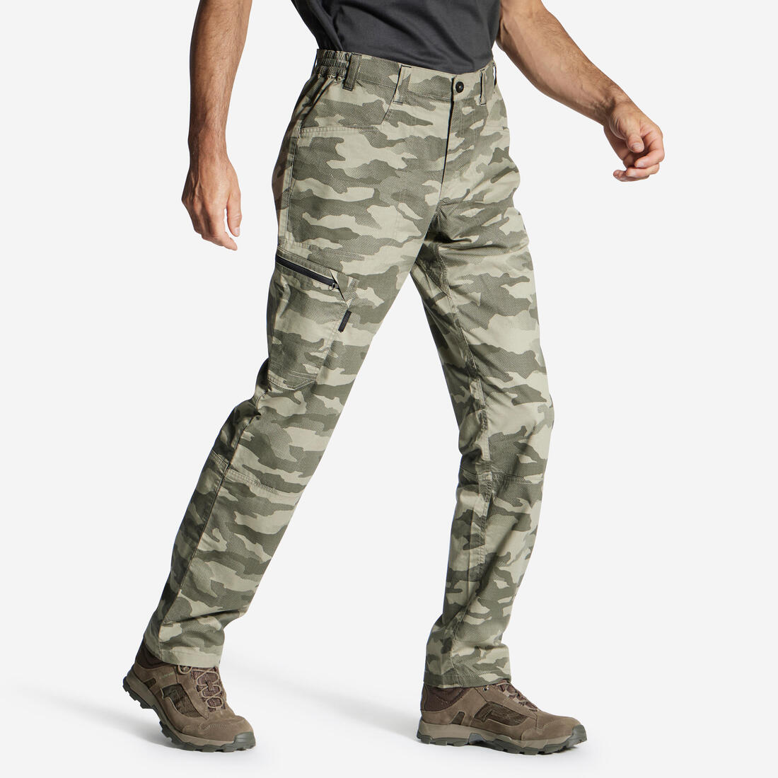 PANTALON LEGER 100 CAMO HALFTONE