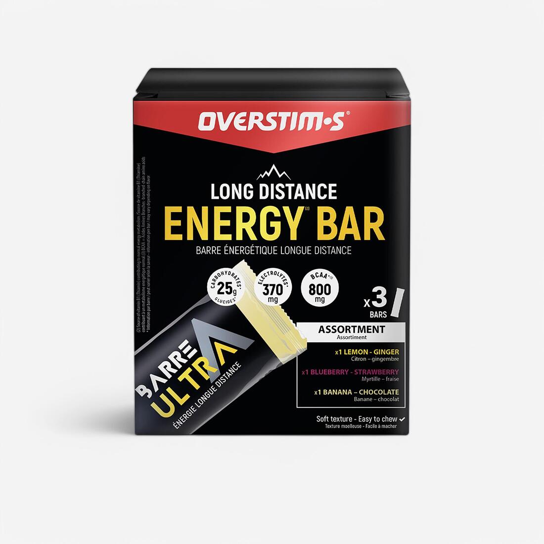 Mix de barres énergétiques, Energy Bar Ultra 3 x 40g – Default