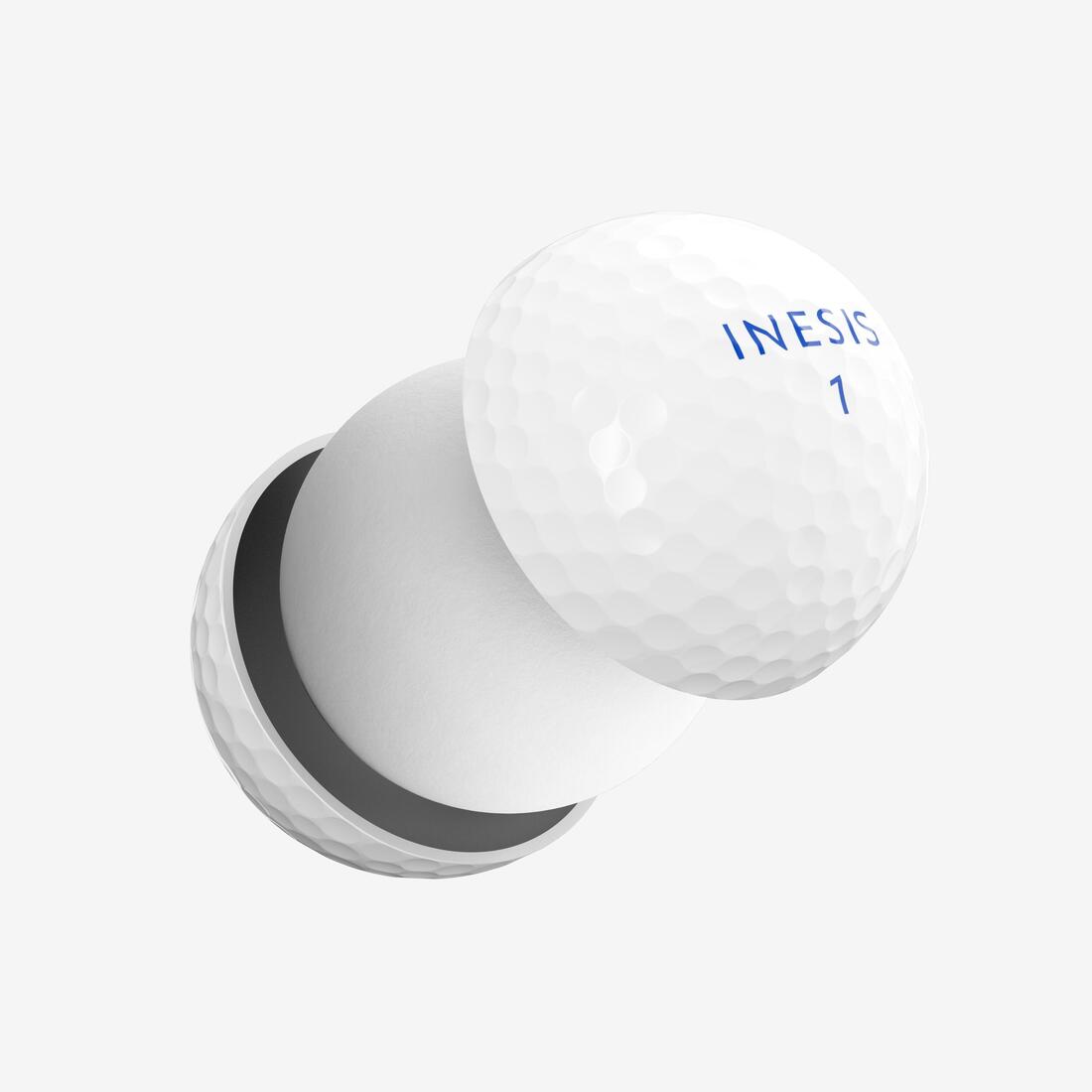 Balles golf x12 - INESIS Soft 500