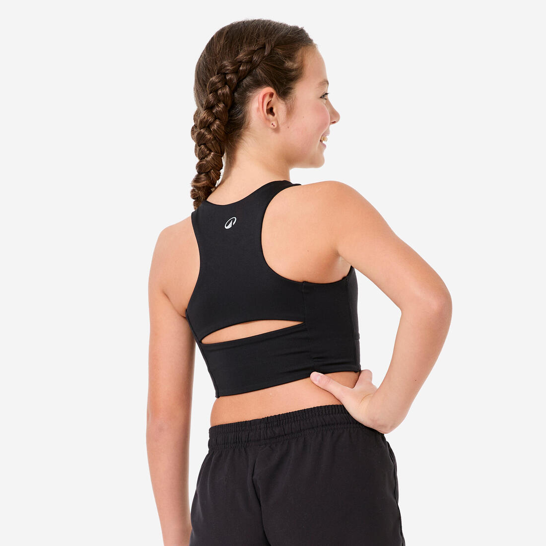 Brassière opaque ouverte dans le dos fille