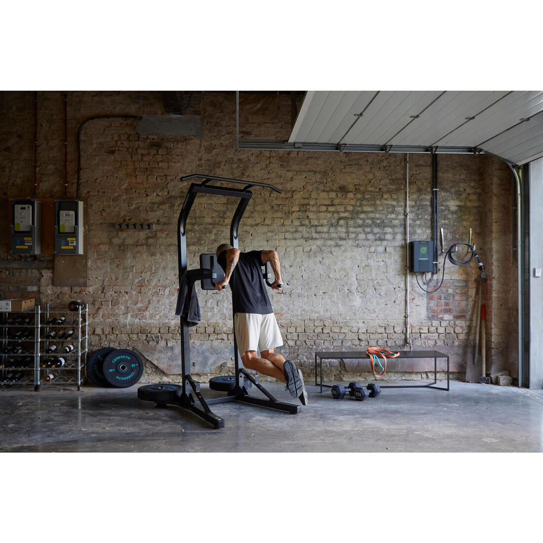 Chaise romaine de musculation - training station 900