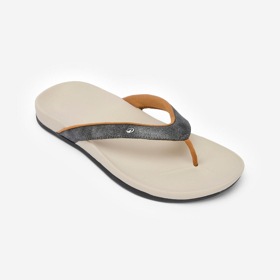 Tongs femme, 950 sable – beige lin