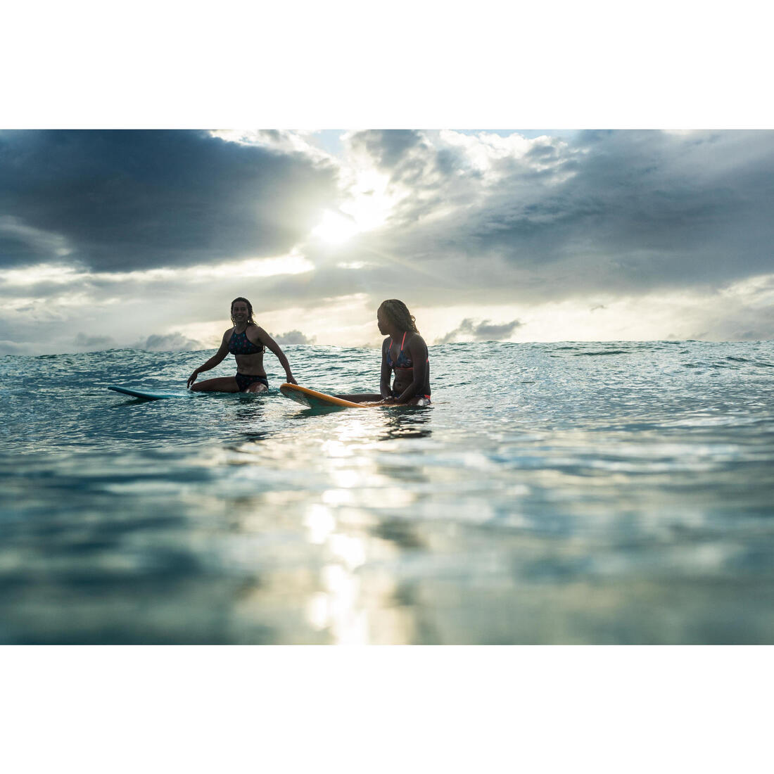 Haut de maillot de bain femme brassière de surf dos dégagé ANDREA KOGA MALDIVES