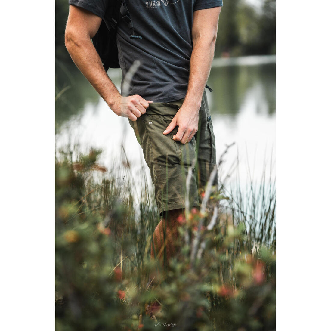 Bermuda Cargo chanvre  Homme 500