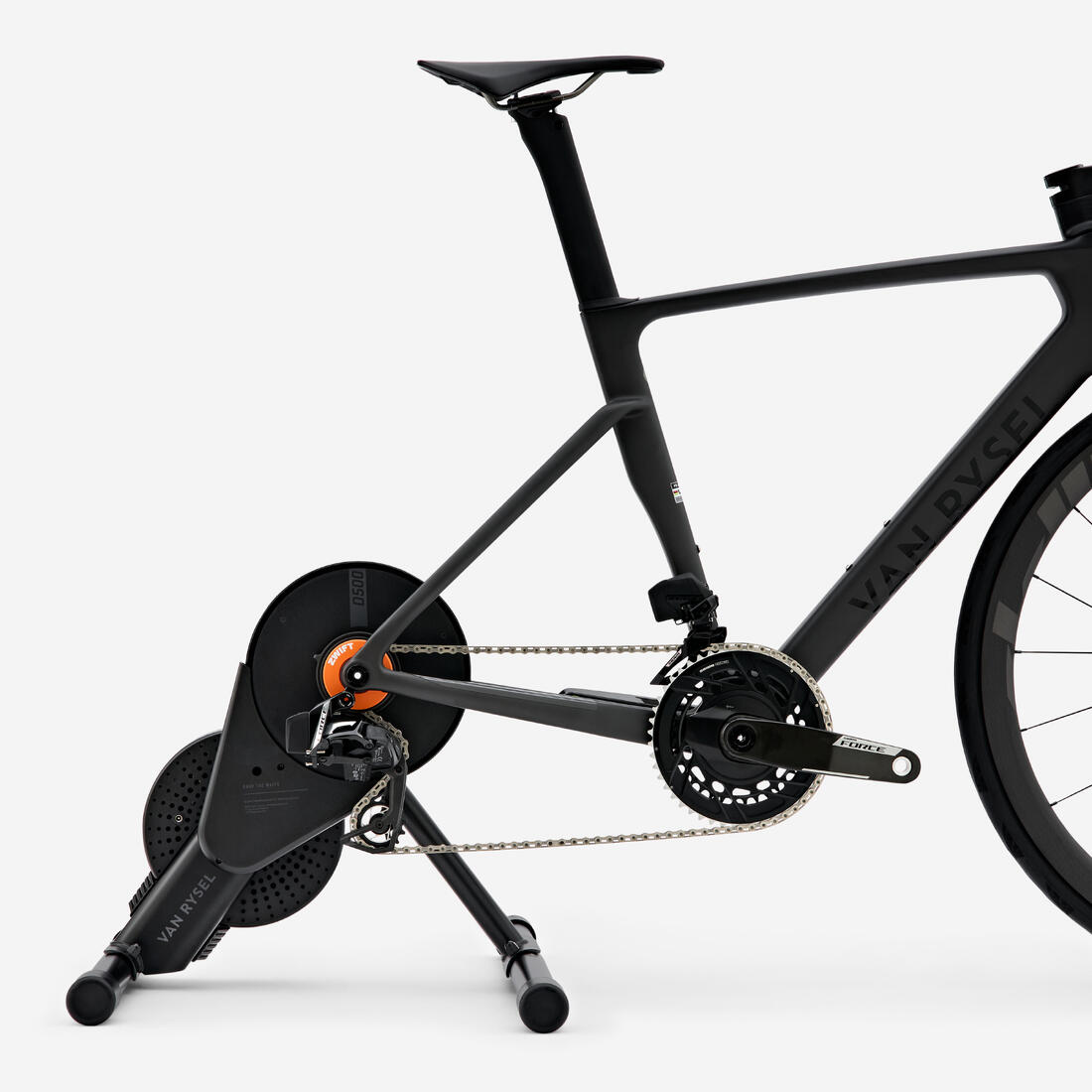 Home trainer connecté avec "Zwift Cog and Click", D500