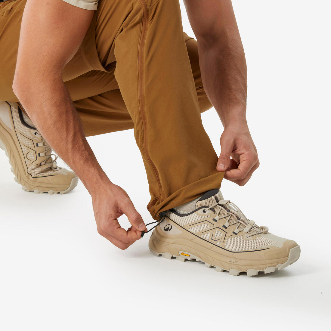 Pantalon modulable de randonnée homme, MH500