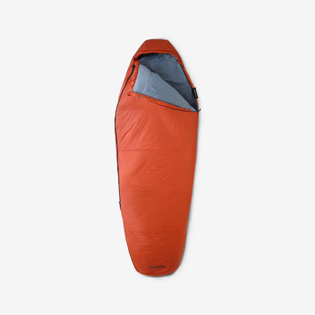 Sac de couchage de trekking 10°C jumelable et compact, MT500 synthétique