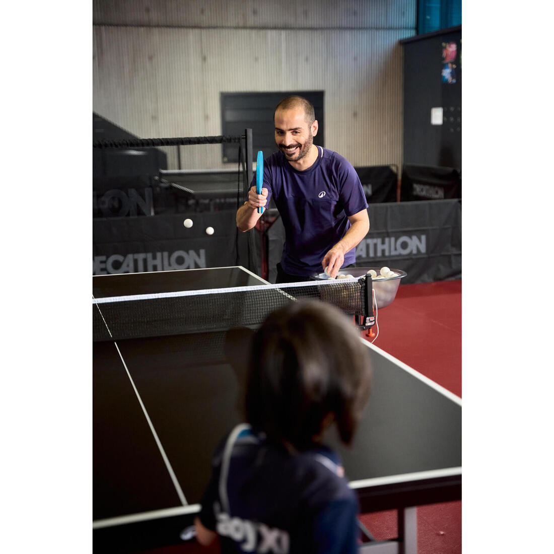 BALLES DE TENNIS DE TABLE TTB 100 1* 40+ X72 BLANCHES
