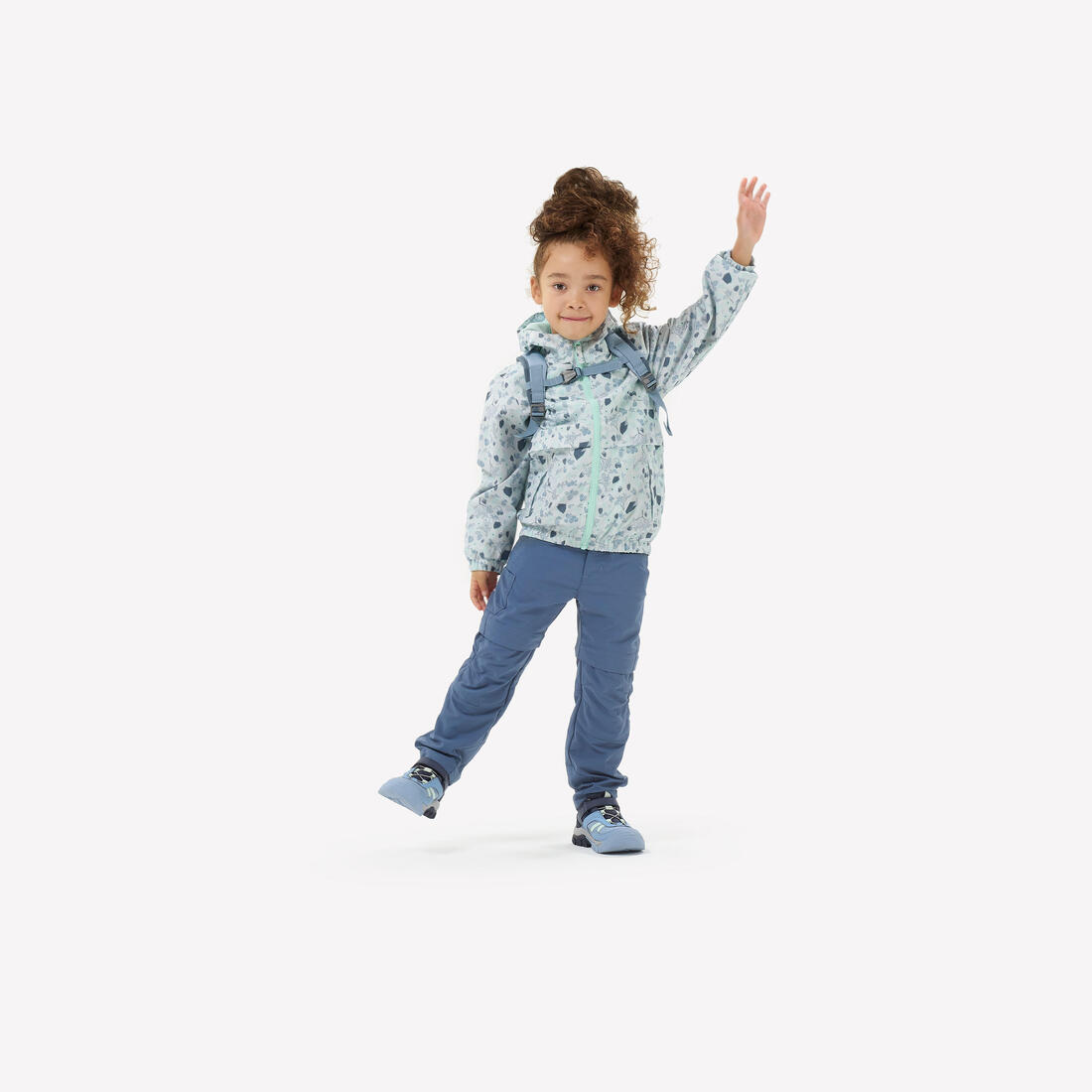Veste de randonnée imperméable enfant 2-6 ans, MH500