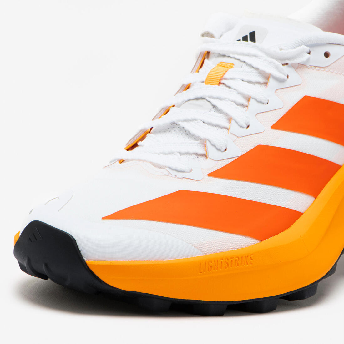 Chaussures de running trail femme, adidas agravic 4, blanc et