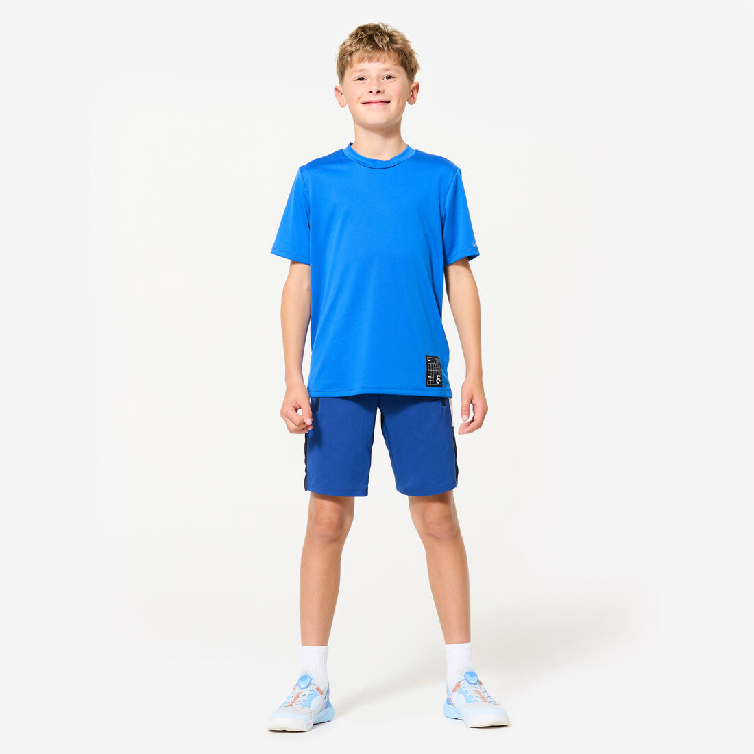 T-shirt respirant enfant - bleu