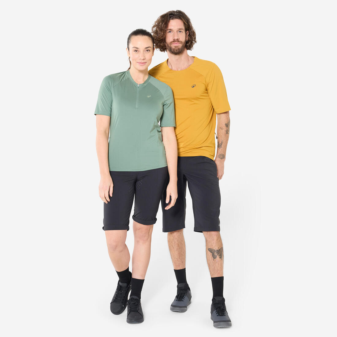 Short VTT 500 Unisexe, noir