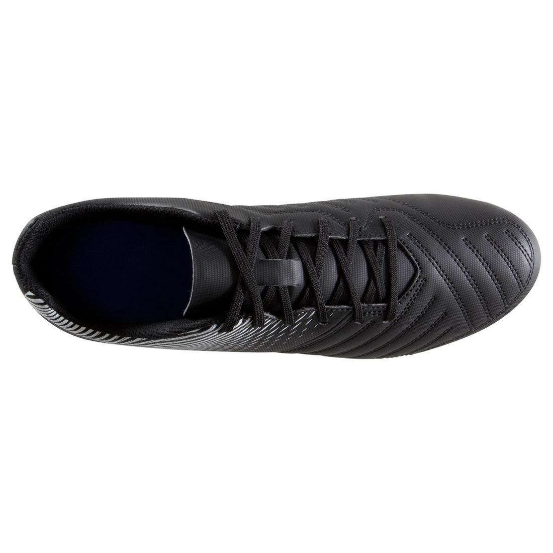 Chaussures de football AGILITY 100 AG/FG adulte noir