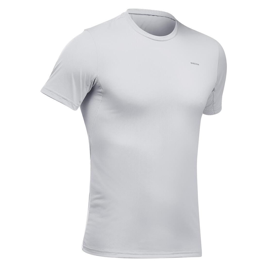 T-shirt de randonnée manches courtes en synthétique - Homme-  MH100