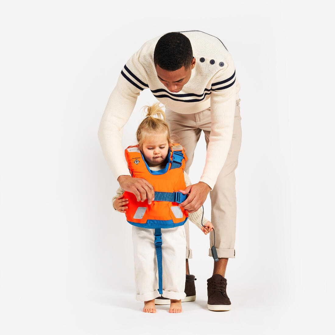 Gilet de sauvetage 100N bébé enfant LJ100n easy baby 10-15 kg orange bleu