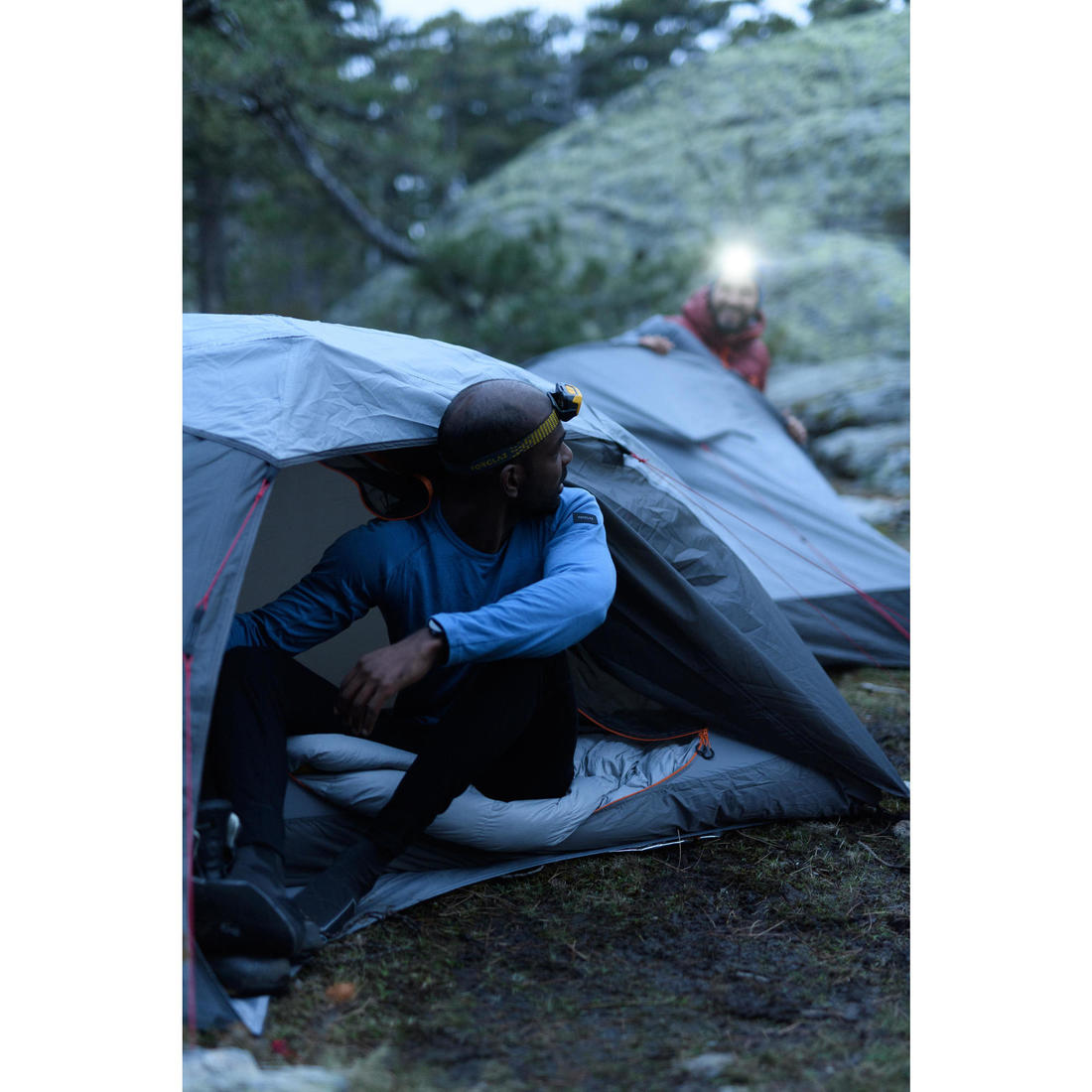 Collant / Legging sous-vêtement en laine mérinos de trek montagne Homme - MT500