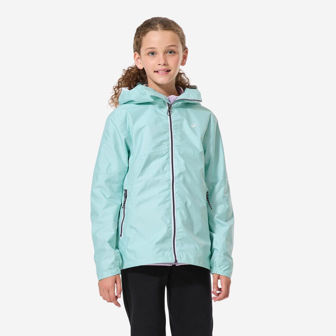 Veste imperméable et coupe vent de voile enfant, 100 navy