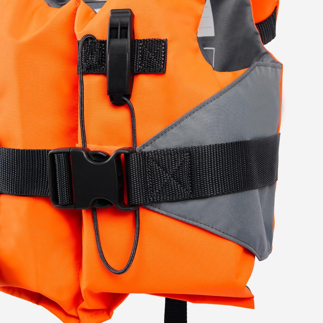 Gilet de sauvetage pour enfant 15-40 kg, LJ100N Easy orange gris
