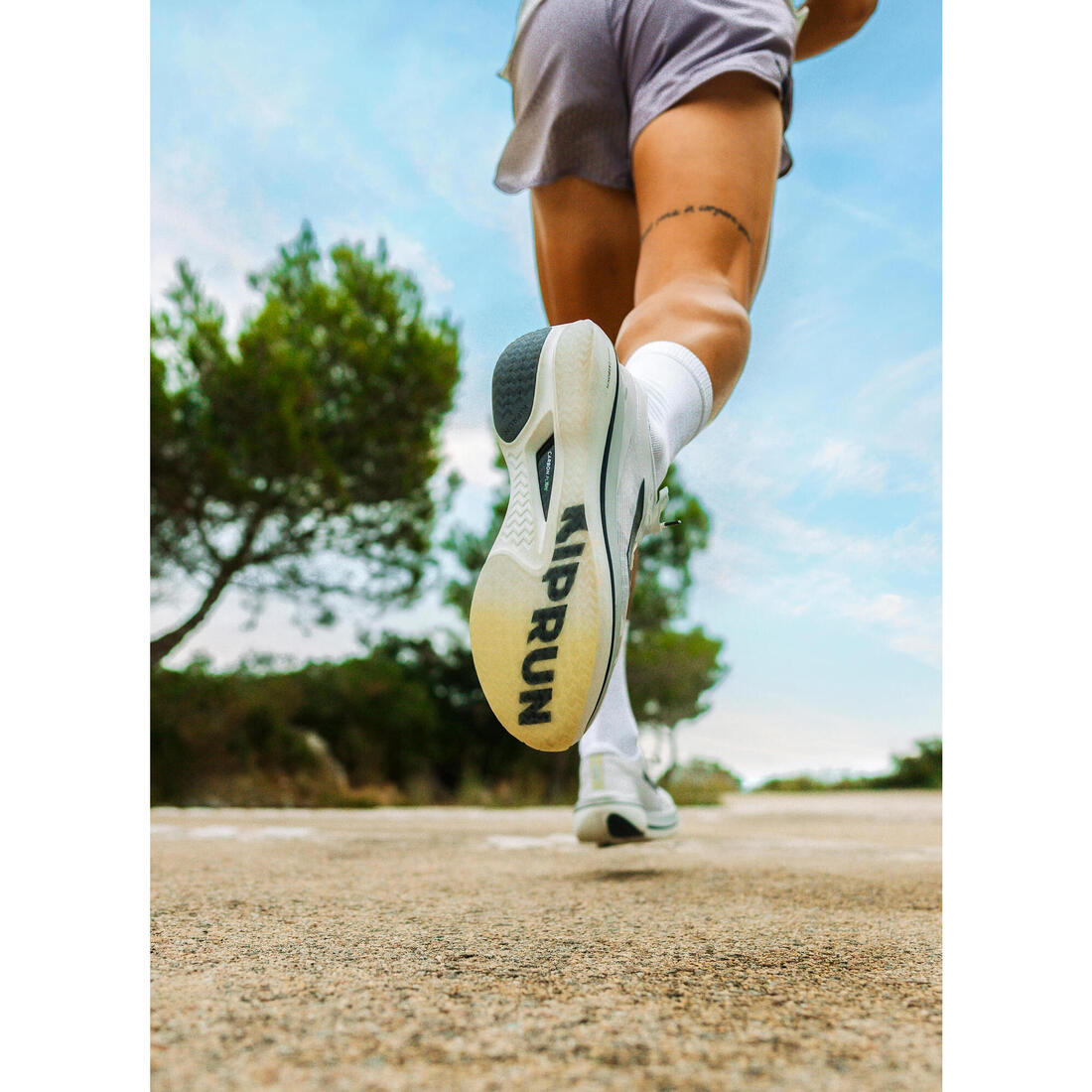 Chaussures de running carbone homme, Kiprun Kipstorm Challenger