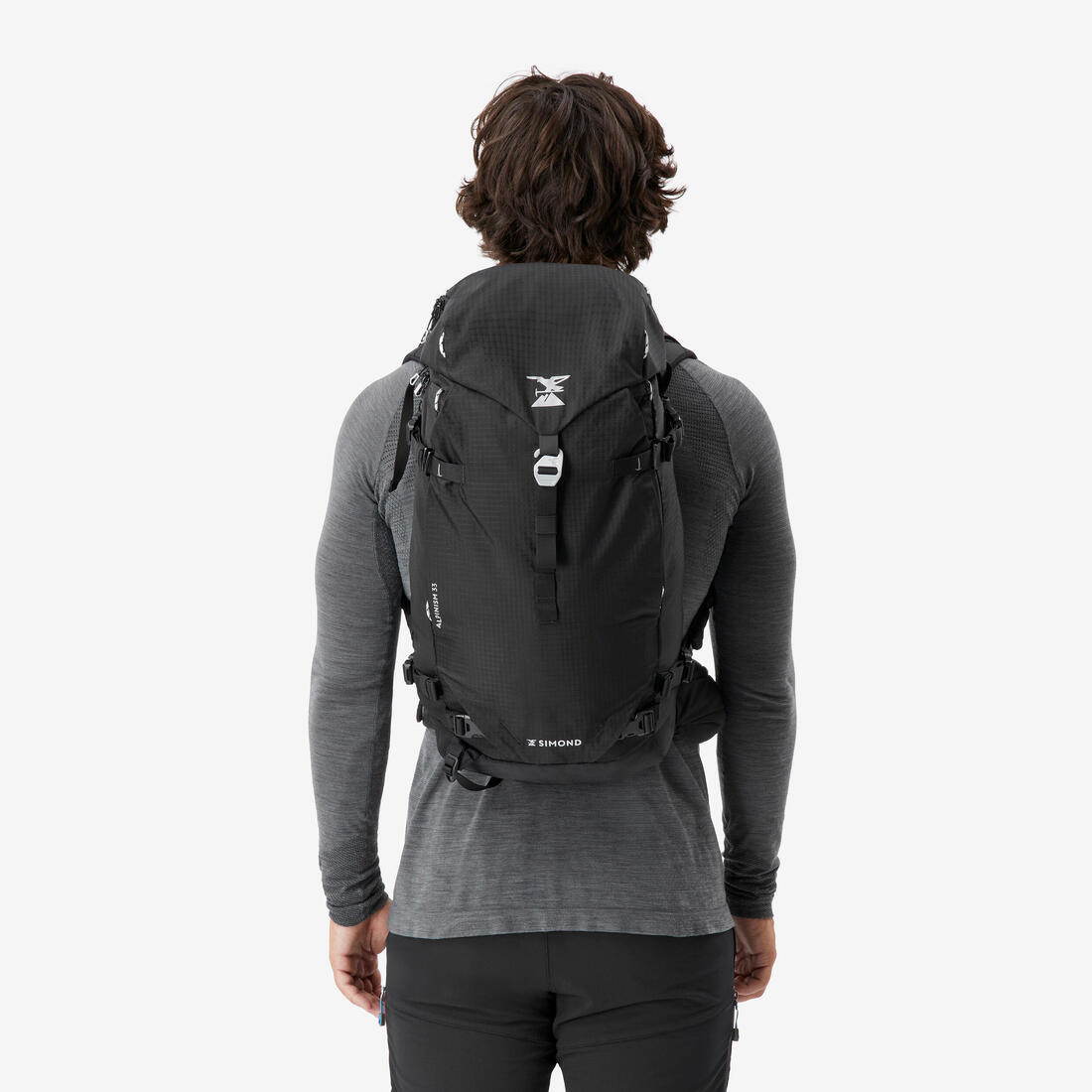 Sac à dos d'alpinisme polyvalent et modulable, Alpinism 33