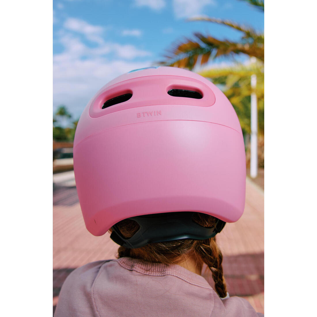 Casque velo enfant 47-55 cm, play 500
