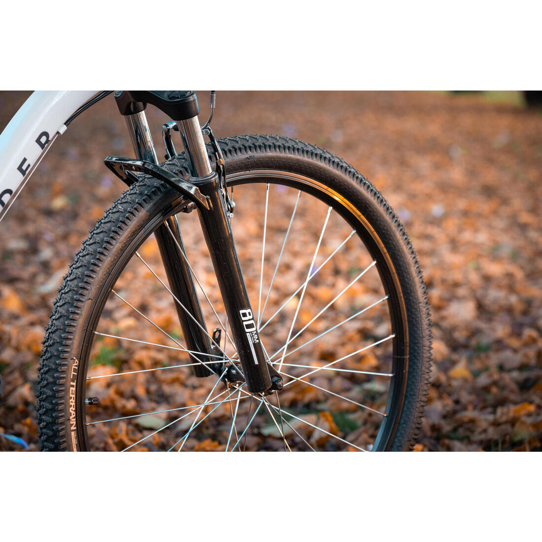 Vélo vtt randonnée - expl 50 gris foncé