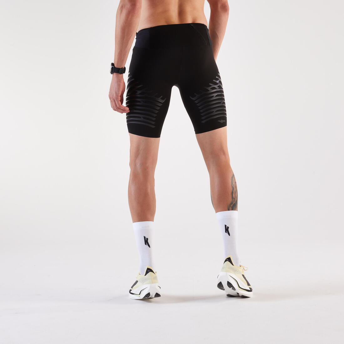 Cuissard de Trail Homme, Kiprun trail run 900 Ultra noir x RHEON