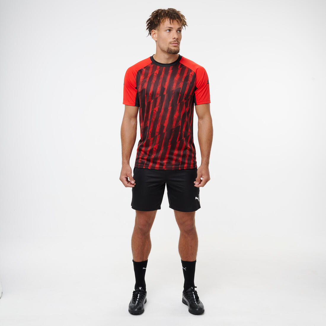 Maillot de football Puma IndividualLIGA 26 Adulte Rouge/Noir