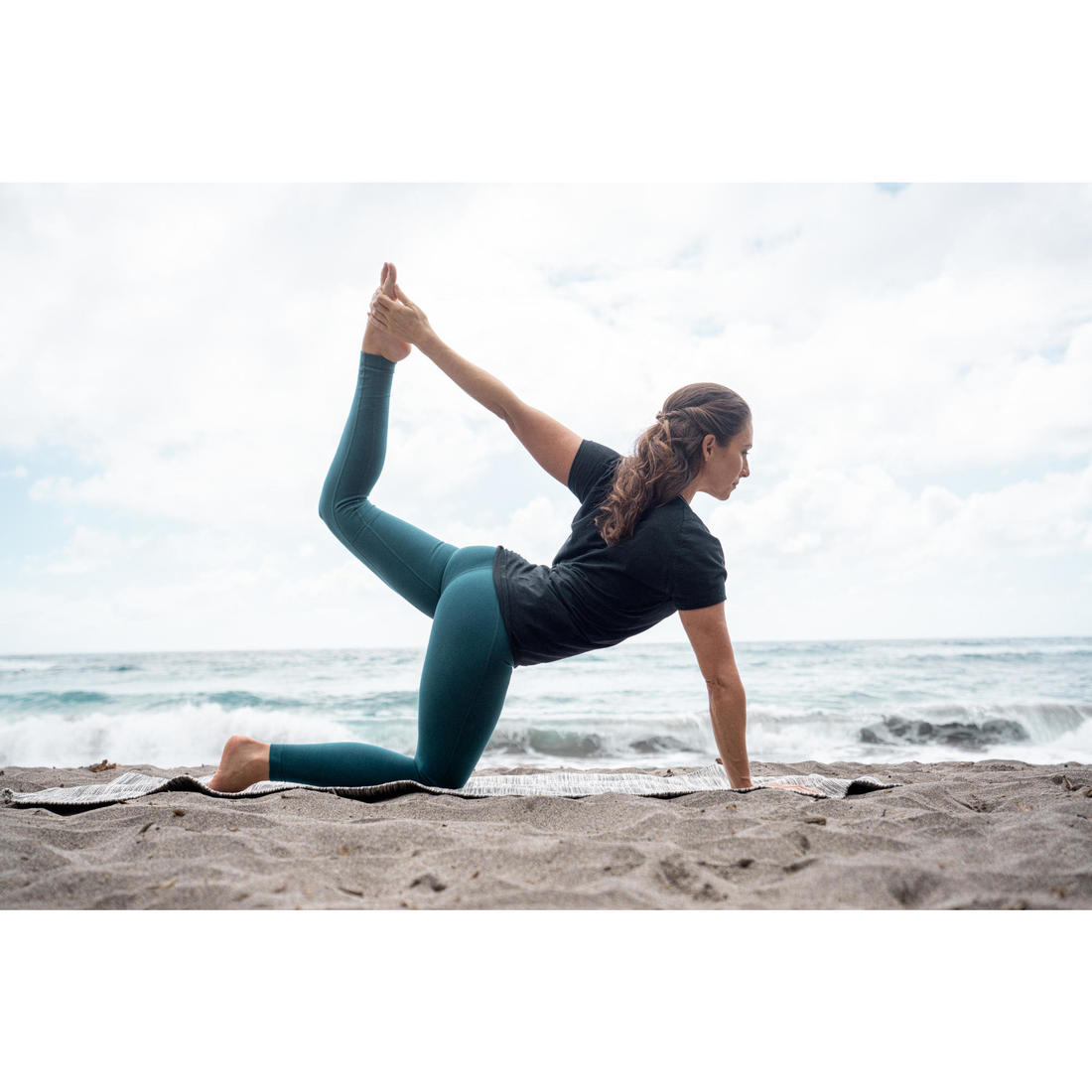 LEGGING COTON YOGA FEMME