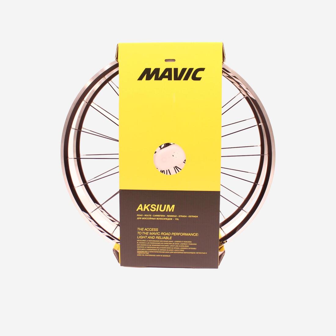 PAIRE DE ROUES MAVIC AKSIUM