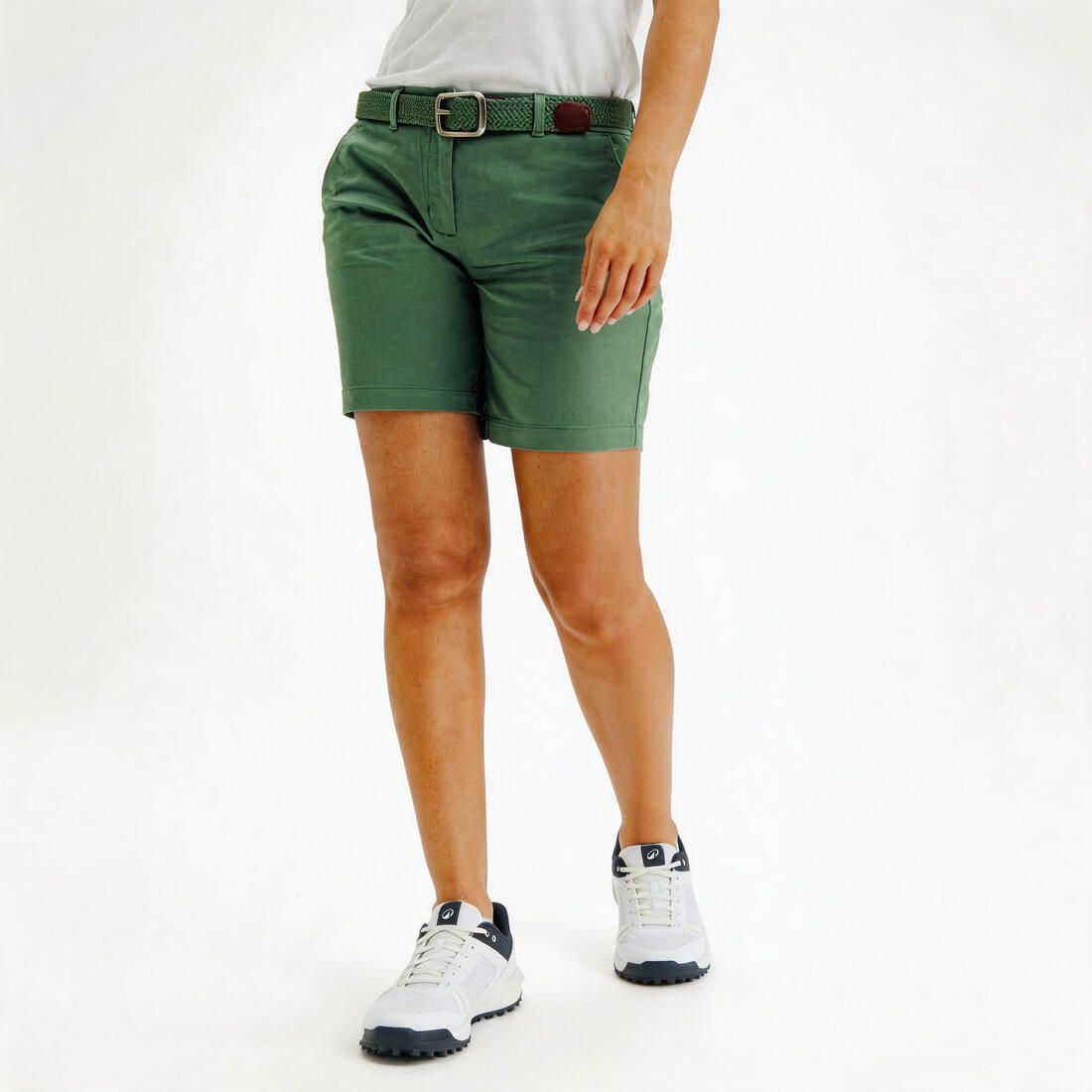 Short chino en coton golf Femme - MW500