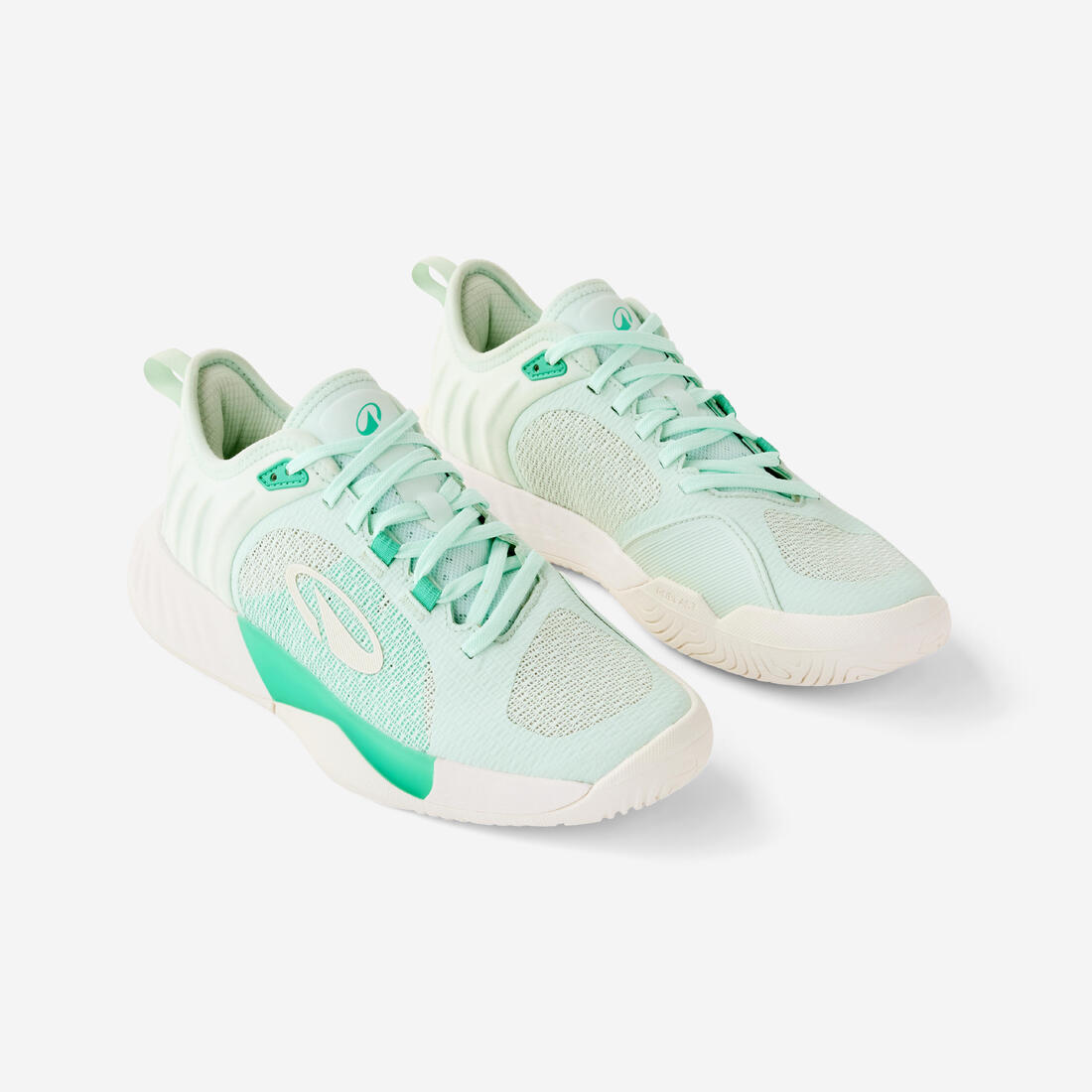 Chaussures de tennis multicourt confortables femme, Unrupt team vert