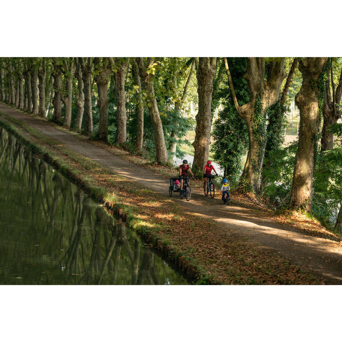 VÉLO TOUT CHEMIN RIVERSIDE 500 VERT D'EAU