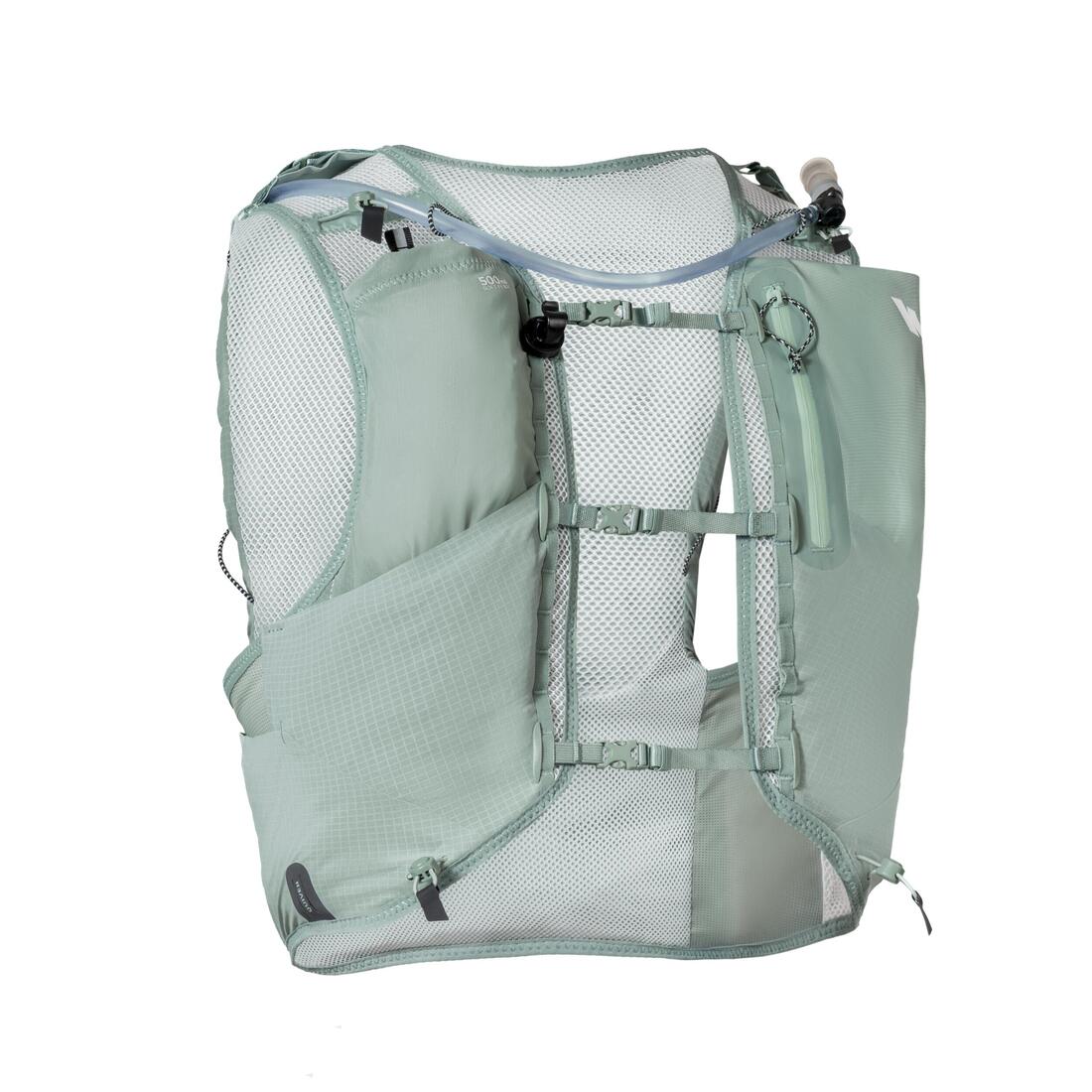 Sac trail running 10l mixte - vendu avec poche à eau 1l