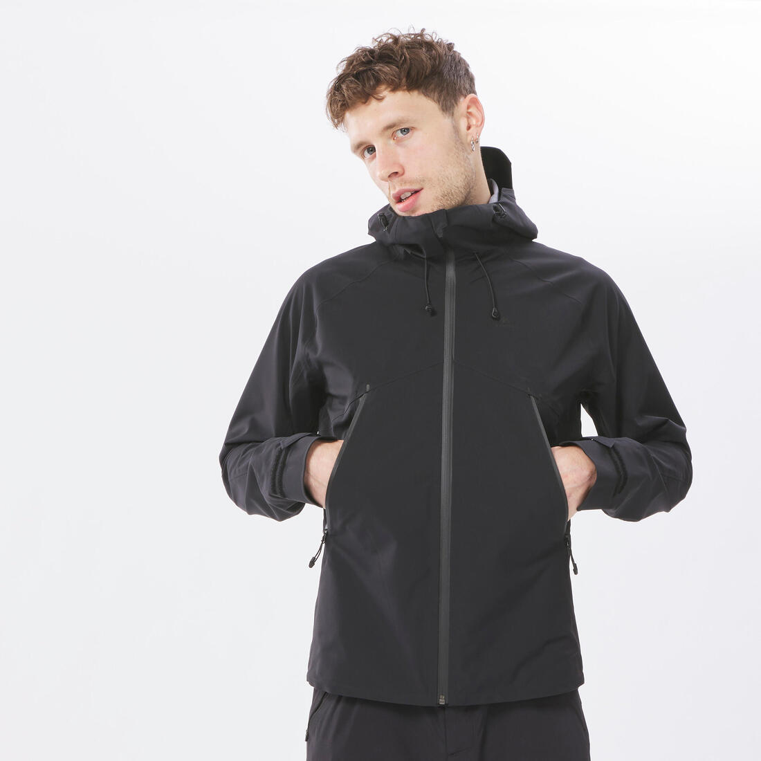 Veste imperméable et respirante de randonnée homme, MH500
