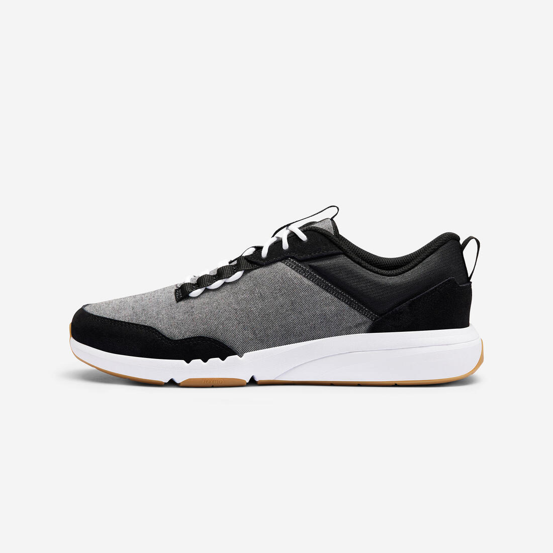Chaussures marche urbaine homme Walk active noir gris – noir