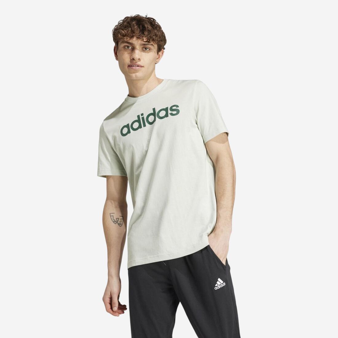 T-SHIRT DE FITNESS SOFT TRAINING ADIDAS HOMME VERT – vert clair
