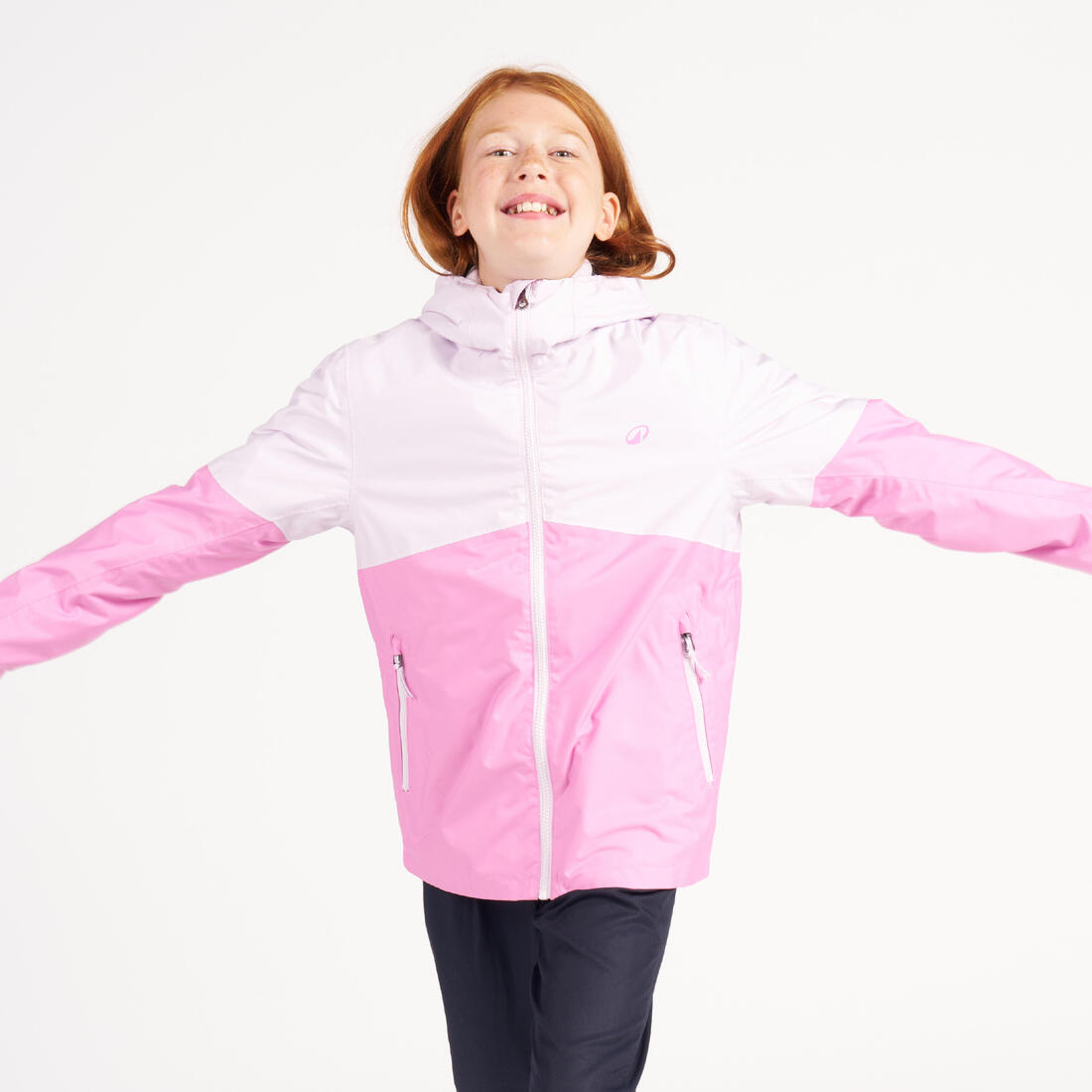 Veste imperméable et coupe vent de voile enfant, 100 navy
