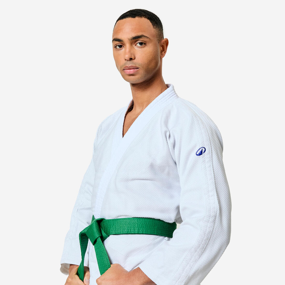 Kimono de judo léger et résistant, blanc ultra