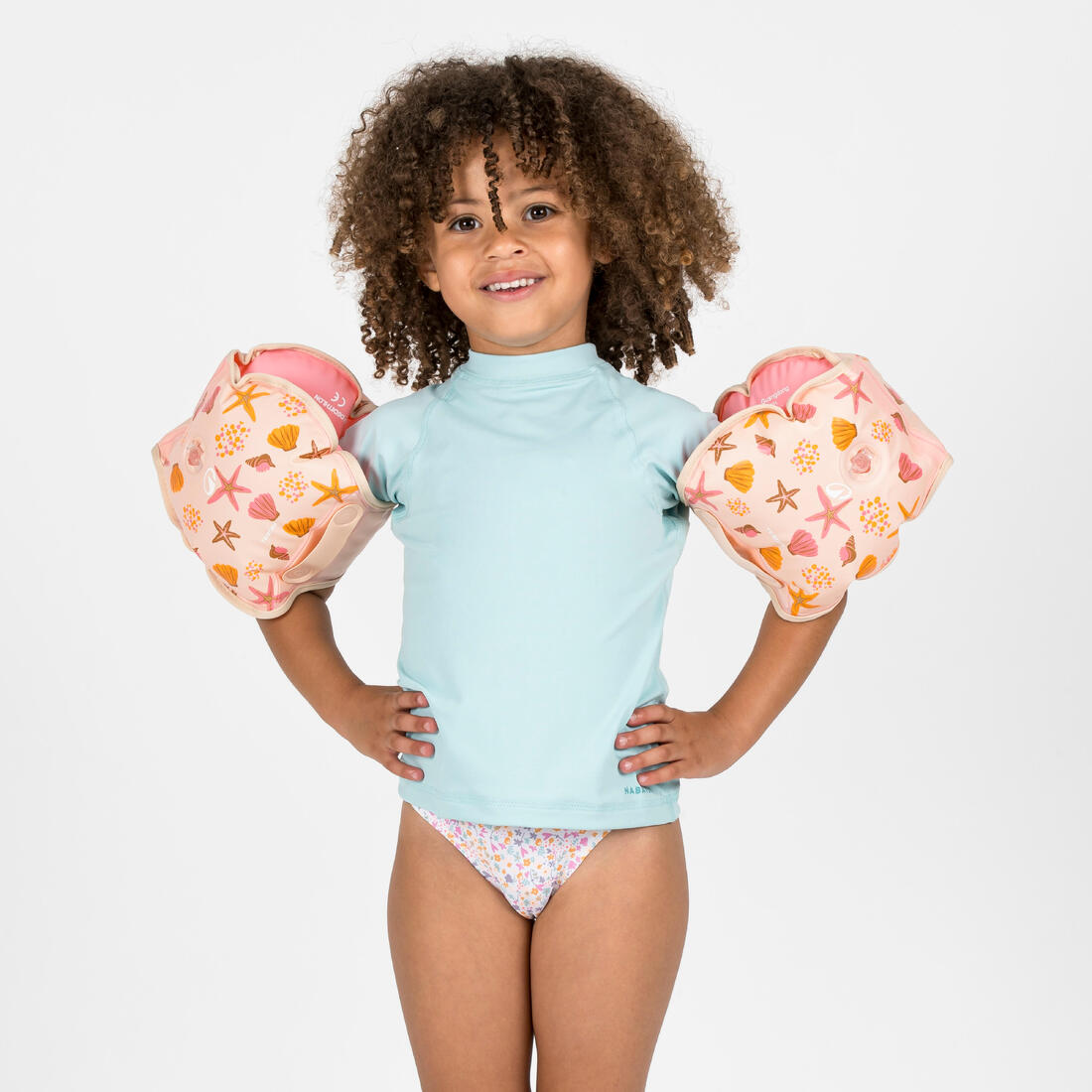 Brassards De Piscine Evolutif Enfant - Tiswim print savane