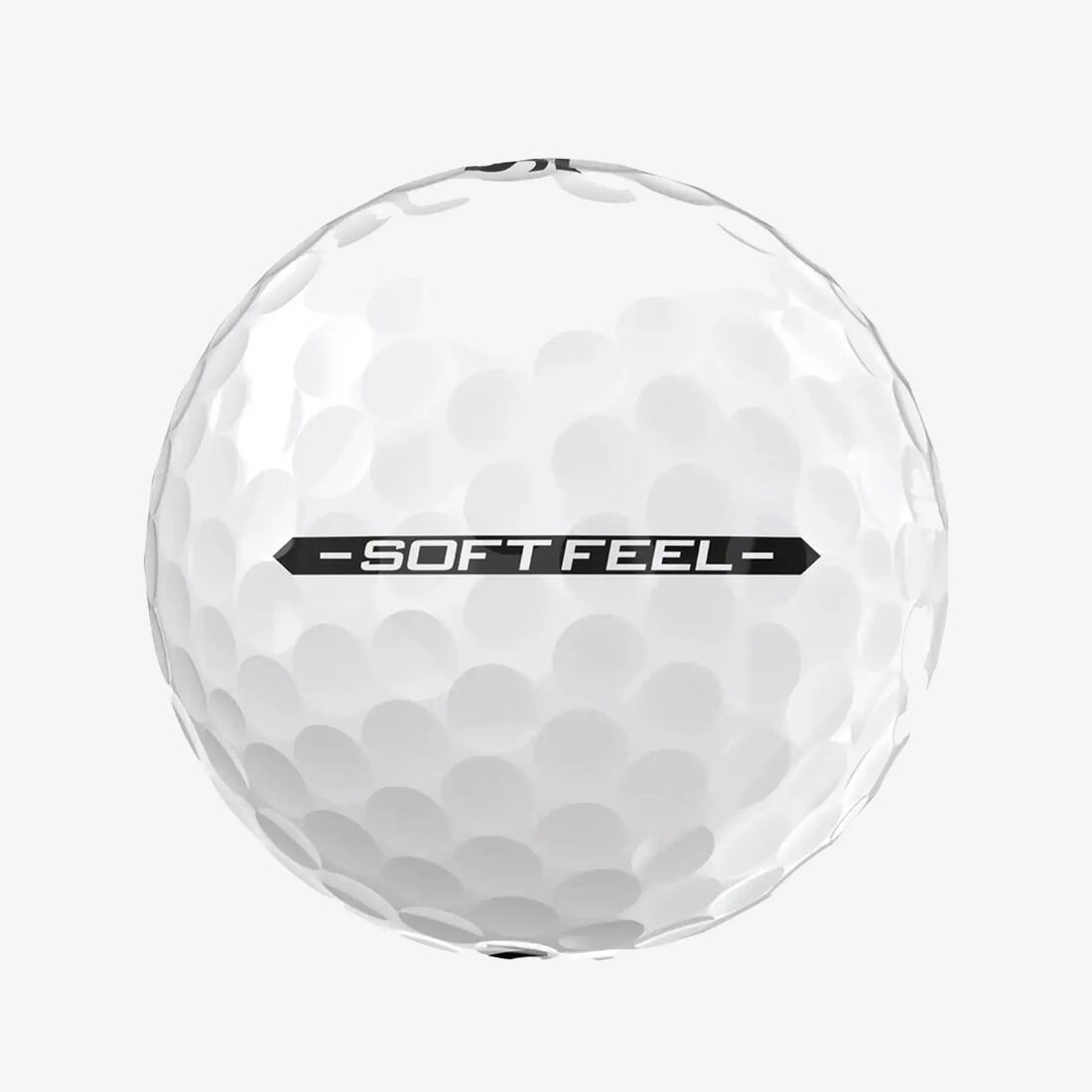 Balles de golf x12, Srixon Soft Feel blanc