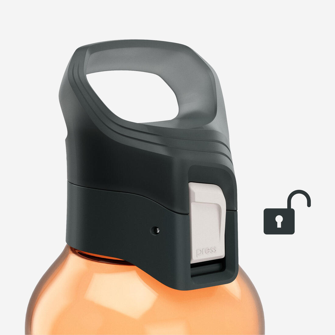 Gourde 500 ecozen® 0,8l avec bouchon ouverture rapide pour la randonnée