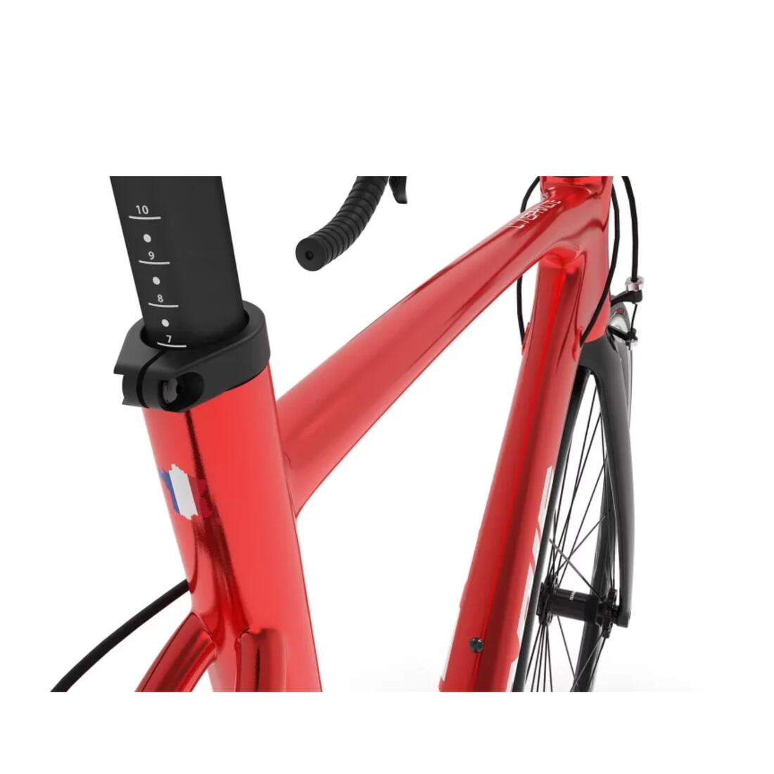 Vélo de route ADRIS Asphalte CAMELEON ROUGE SORA