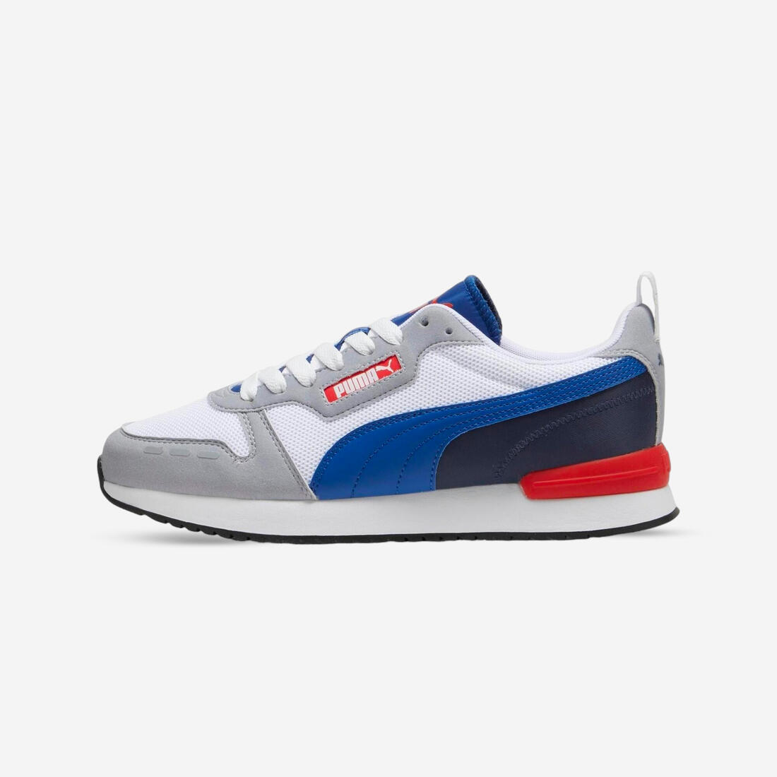 Baskets de marche homme, R78 bleu rouge