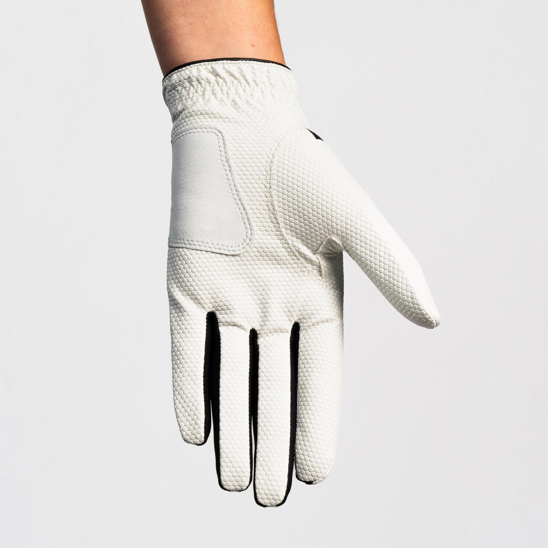 Gant de golf femme main gauche pour droitière, Resistance blanc